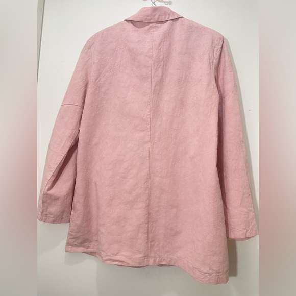 Lightweight 2-Button Cotton Blazer - Picture 7 of 7